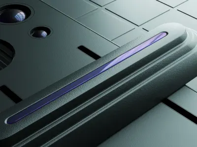 Baseline test Blade Runner 2049 concept computer 3D model