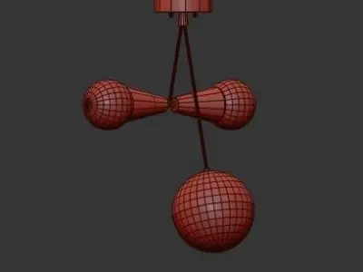 Stylish Modern Design Close 3D model