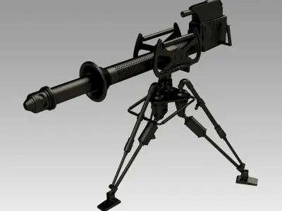 E-WEB heavy repeating Blaster - Star Wars Weapons 3D print model