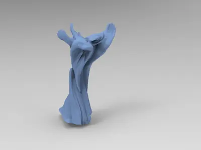 Dante Hall purgatory stand 2 3D model