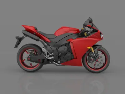 Yamaha YZF R1 2011-2014 3D Model Ready to Print STL File 3D print model