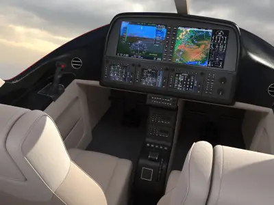  Cirrus Vision SF50 Personal Jet Rigged 