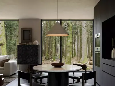 Industrial Living Interior scene 3D model