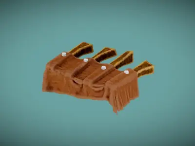 Village Stuff Pack Low-poly 3D model