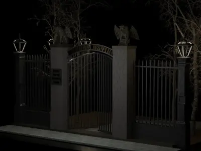 Arkham Asylum Batman  3D print model