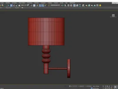 Maytoni sconce lincoln Low-poly 3D model