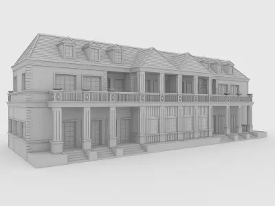Villa 2 house 3D model
