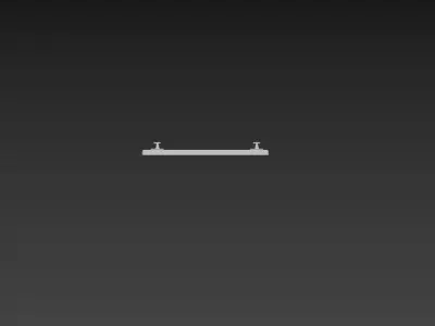 train track Free 3D model