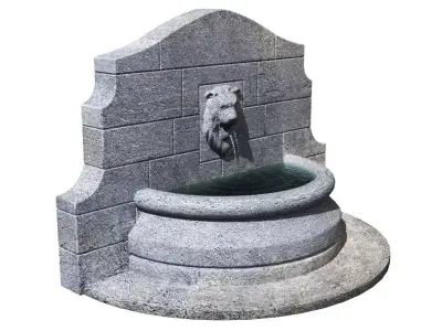 Wall Fountain 3D model