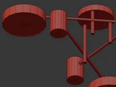 TECHNUM LED SHORT 3D model