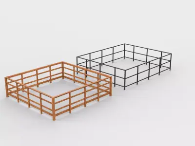  fence 3D model