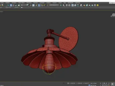 Lussole Loft LSP 9102 Low-poly 3D model