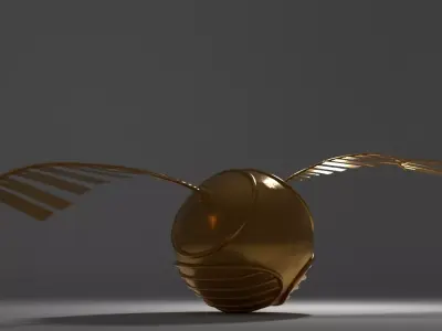 Quidditch 3D model