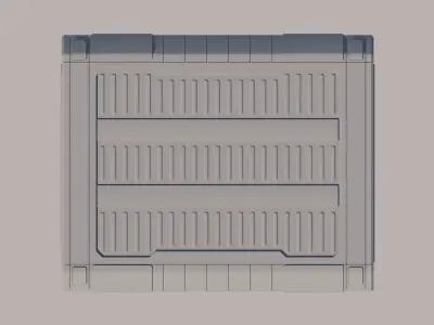 Sci-fi Container 3D model