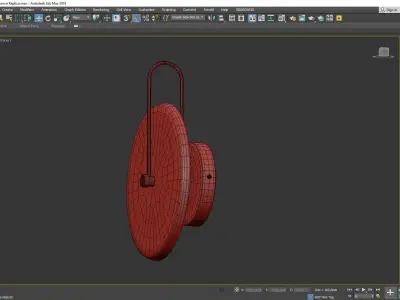 POP ROUND Low-poly 3D model