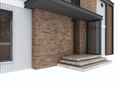 Modern Villa 01 3D model