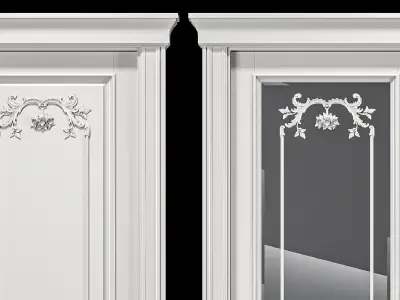 stavros hermitage door 3D model