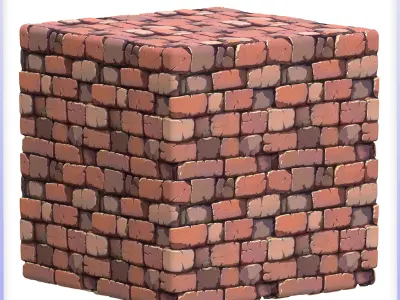  Stylized Wall Seamless Texture Texture 14