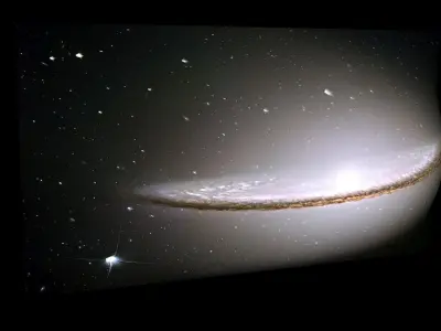 Sombrero Galaxy 3D model
