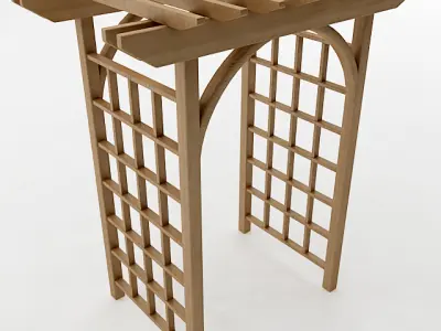 Arbor Trellis Style 1 3D model