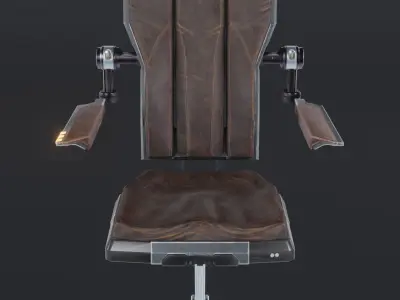 SciFi Furniture 3D Model Pack