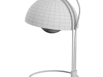 Flowerpot VP4 table lamp 3D model