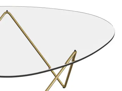 Pedrera Coffee Table 3D model