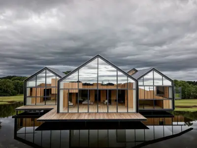 Sommer Residential Villa Revit 3D Model Low-poly 3D model