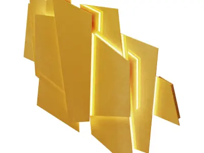 Imperium light golden gate 3D model