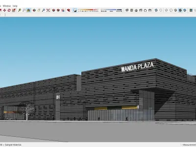 Sketchup Shopping Center D7 3D model