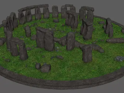 Stonehenge 3D model