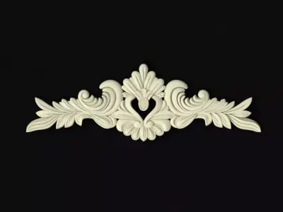 dekor ornate heart cutouts 3D model