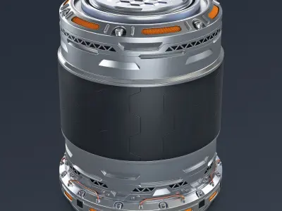 Sci Fi Container M 1 3D model