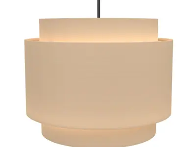 RH Echelon Pendant 30in 3D model