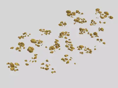 Stone - Gravel 86 3D model