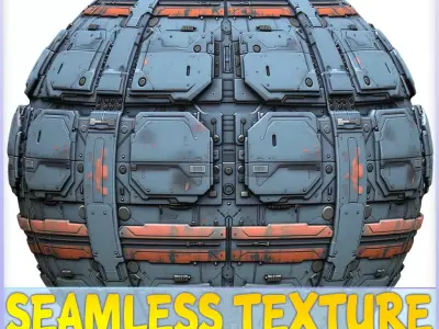 Sci-FI Seamless Texture Texture 23
