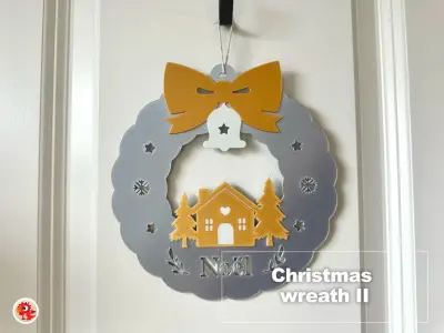 Christmas Wreath II 3D print model