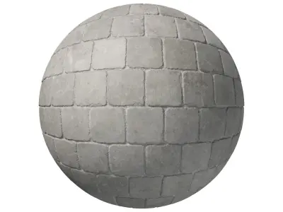 Large cobbles paving texture Texture