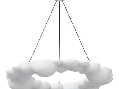 ODDLY Chandelier Free 3D model