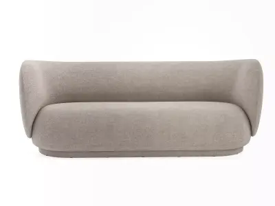 Rico 3 Seater 3D model