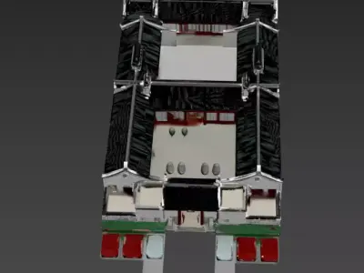 Chinese Style - Scene - Chinese Emblem Architecture 6 3D model