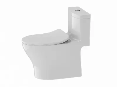 TOTO Aquia IV One-Piece Toilet 3D model