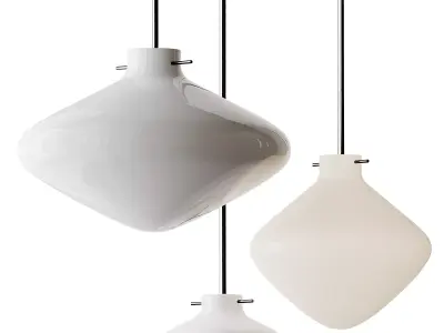 REPOSE Pendant Lamps from LYFA 3D model