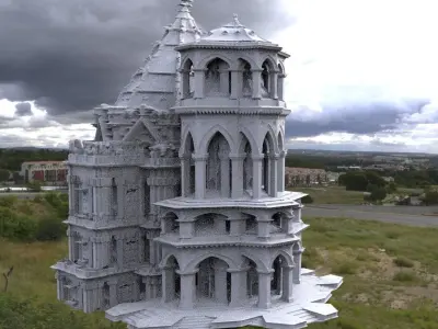 Elven City Rivendell Collection  3D model