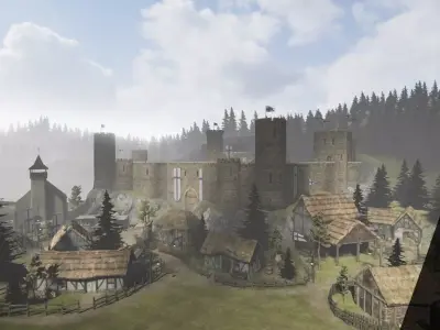 Medieval kit 3D Model Pack