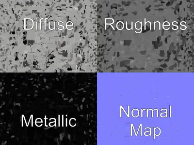 High-Capacity Steel Gray Battery Pack model pack Low-poly 3D model