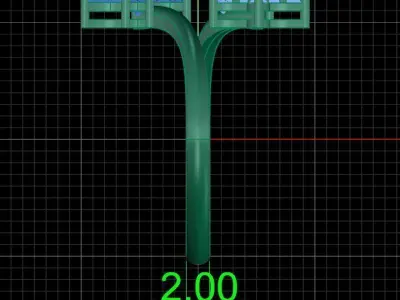 Jewelry ring 405 3D print model