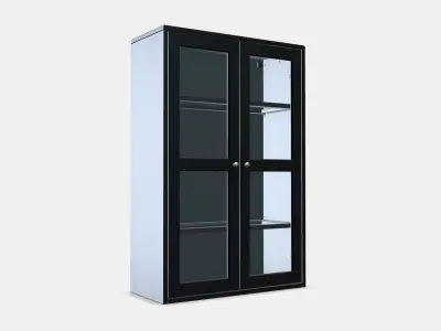 HAVSTA Glass-door cabinet 3 Low-poly 3D model