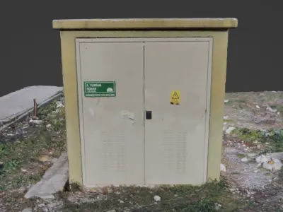 ELECTRICAL -TRANSFORMER - Scanned 3D model 3D model