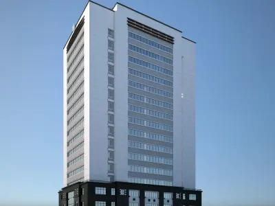Office house 05 3D model